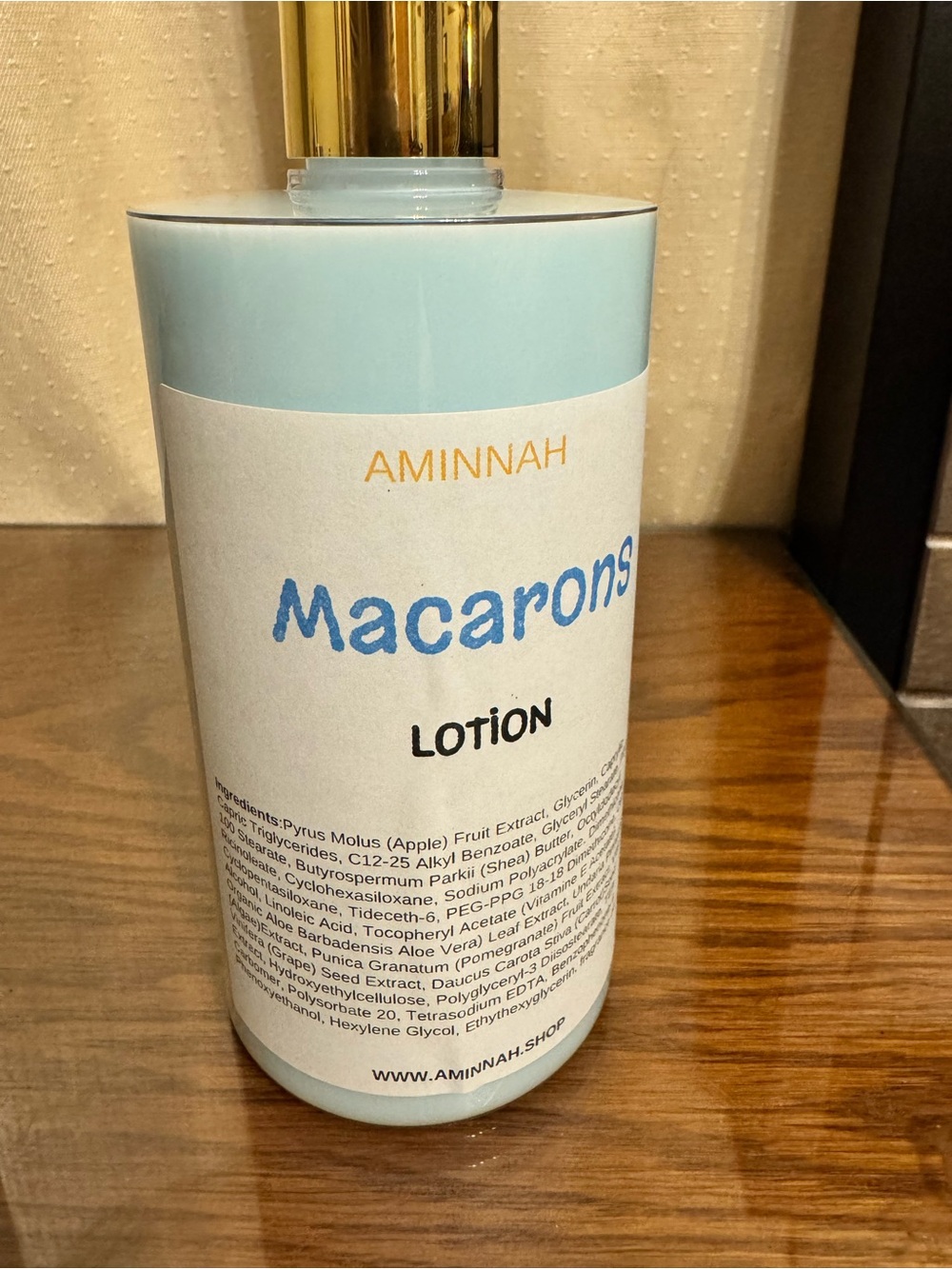 Aminnah Macaron Lotion
